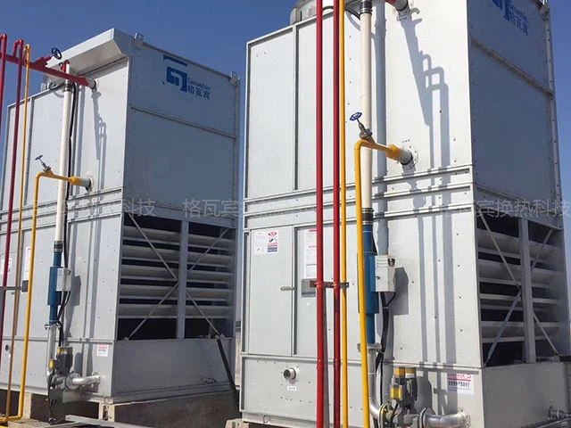 Installation Of Evaporative Condenser In Cold Storage