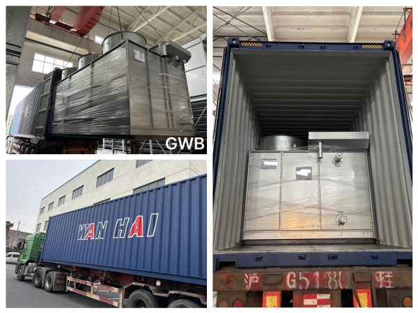 2 sets Gewabin evaporative condenser ship to Philippines🇵🇭！